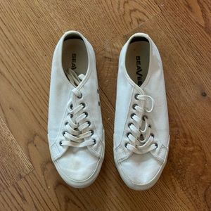 SeaVees Monterey Standard White Sneakers